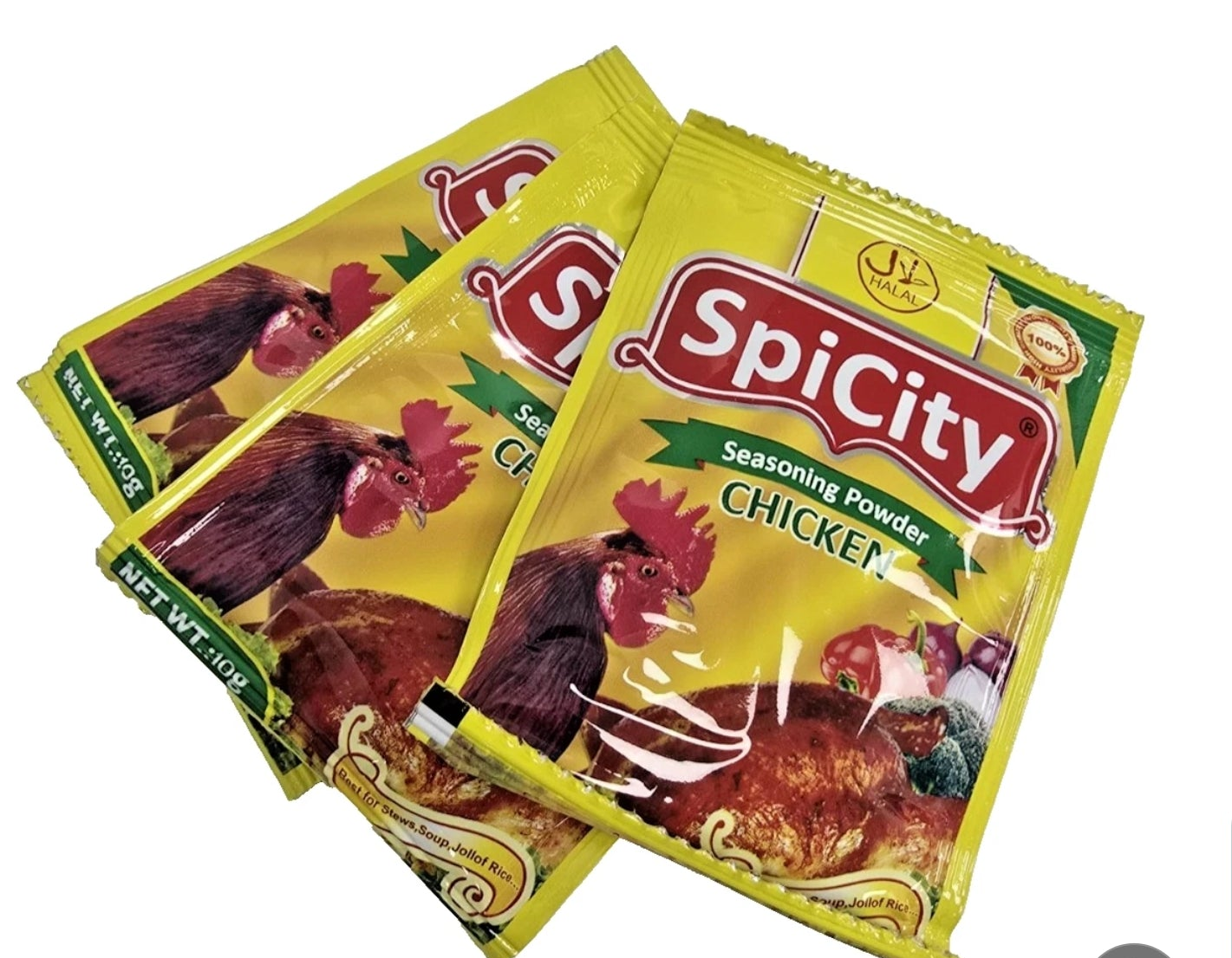Spicity Chicken Seasoning(10g) - 1 Roll