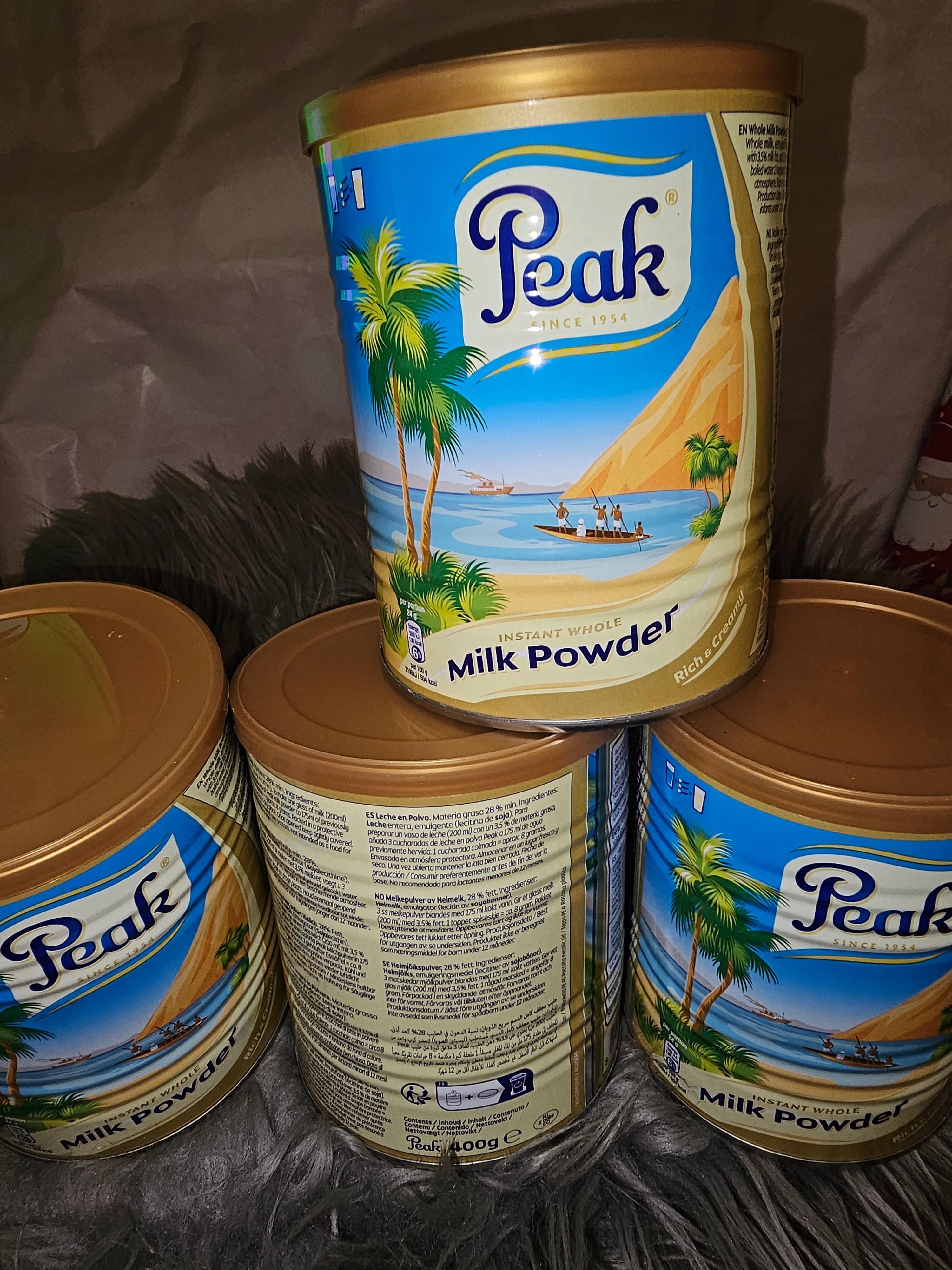 Peak Milk Tin
